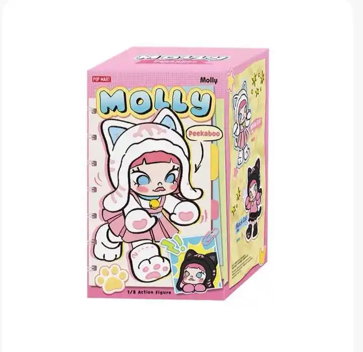 ポップマート　モリー　POP MART MOLLY Peekaboo POP MART Official Store MOLLY Peekaboo 1/8 Action Figure Vinyl