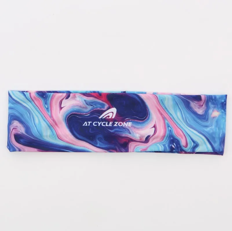 Эластичная спортивная повязка на голову с логотипом заказ