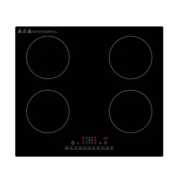 OEM Built-in 60cm 4 Cooking Zone Induction Cooker Electric Hob 7.2KW with CE Certificate