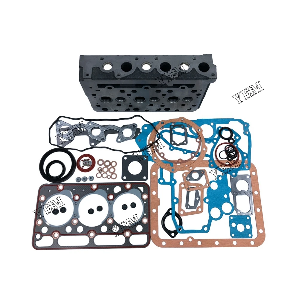Factory Quality OEM Engine Cylinder Head With Full Gasket Set For Kubota D1503