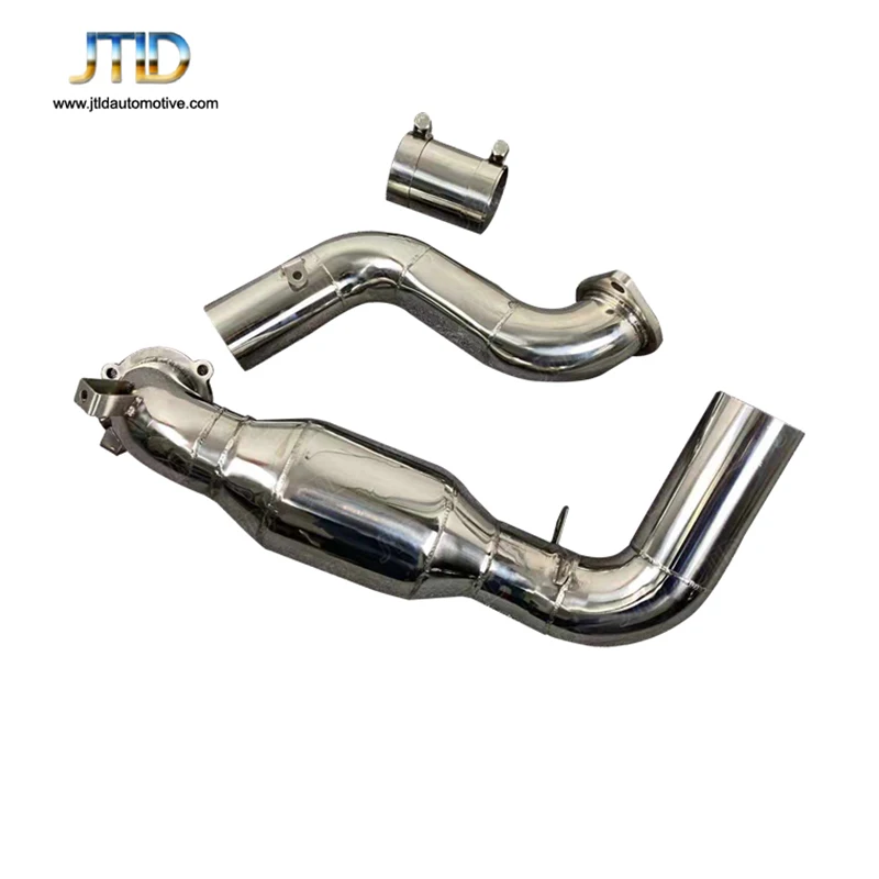 Stainless Steel Exhaust System Downpipes For Mercedes-Benz A35 CLA35 AMG High-Flow Performance