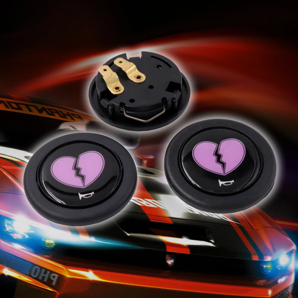Steering Wheel Horn Button JDM Customized Horn Button for Steering Wheel
