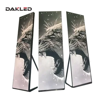 Indoor led 2.5mm moving poster display indoor P2.0 P2.5 led poster screen display