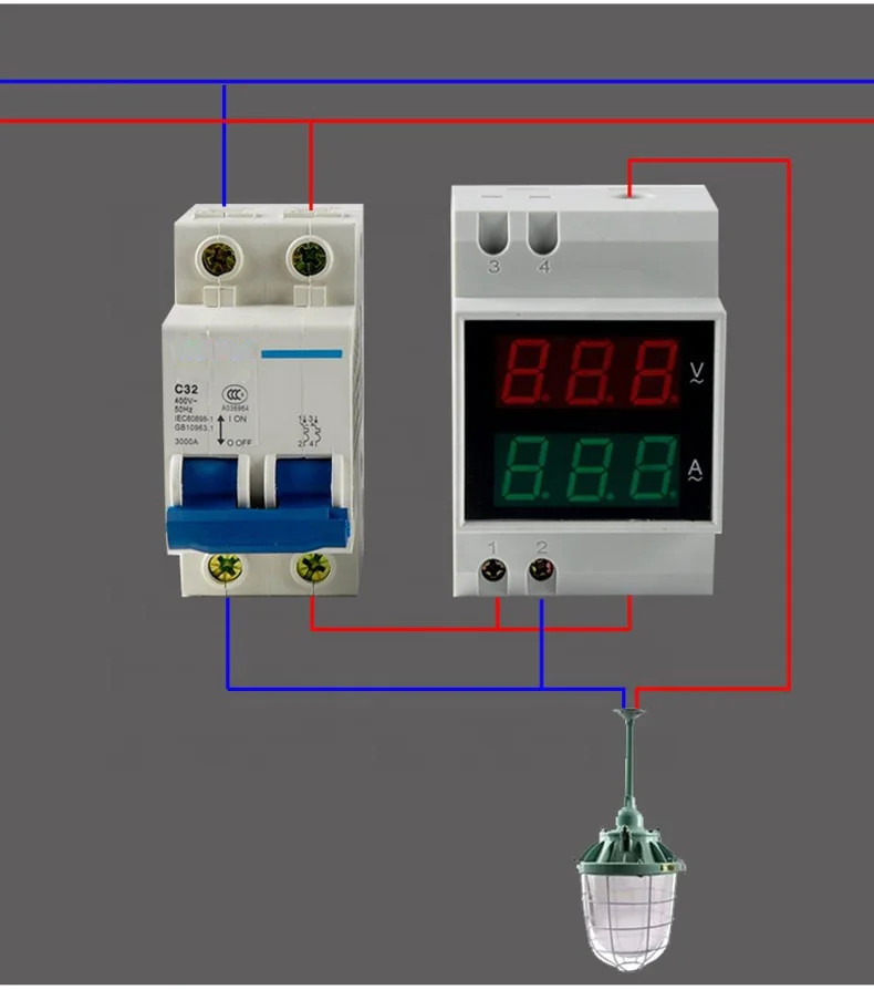 New High Performance single-phase JK9306 digital power meter data logger