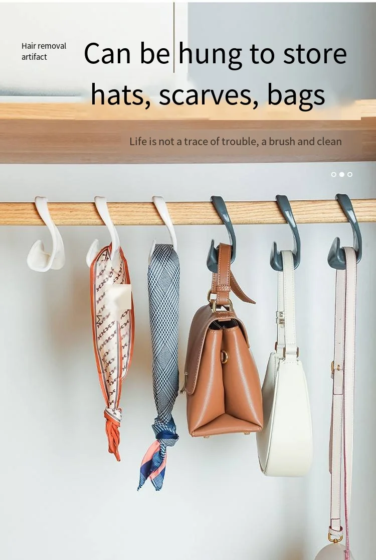 Wardrobe bag hanger Arch strap handbag hanger Tie silk scarf hanger buckle multi-purpose wardrobe storage rack details