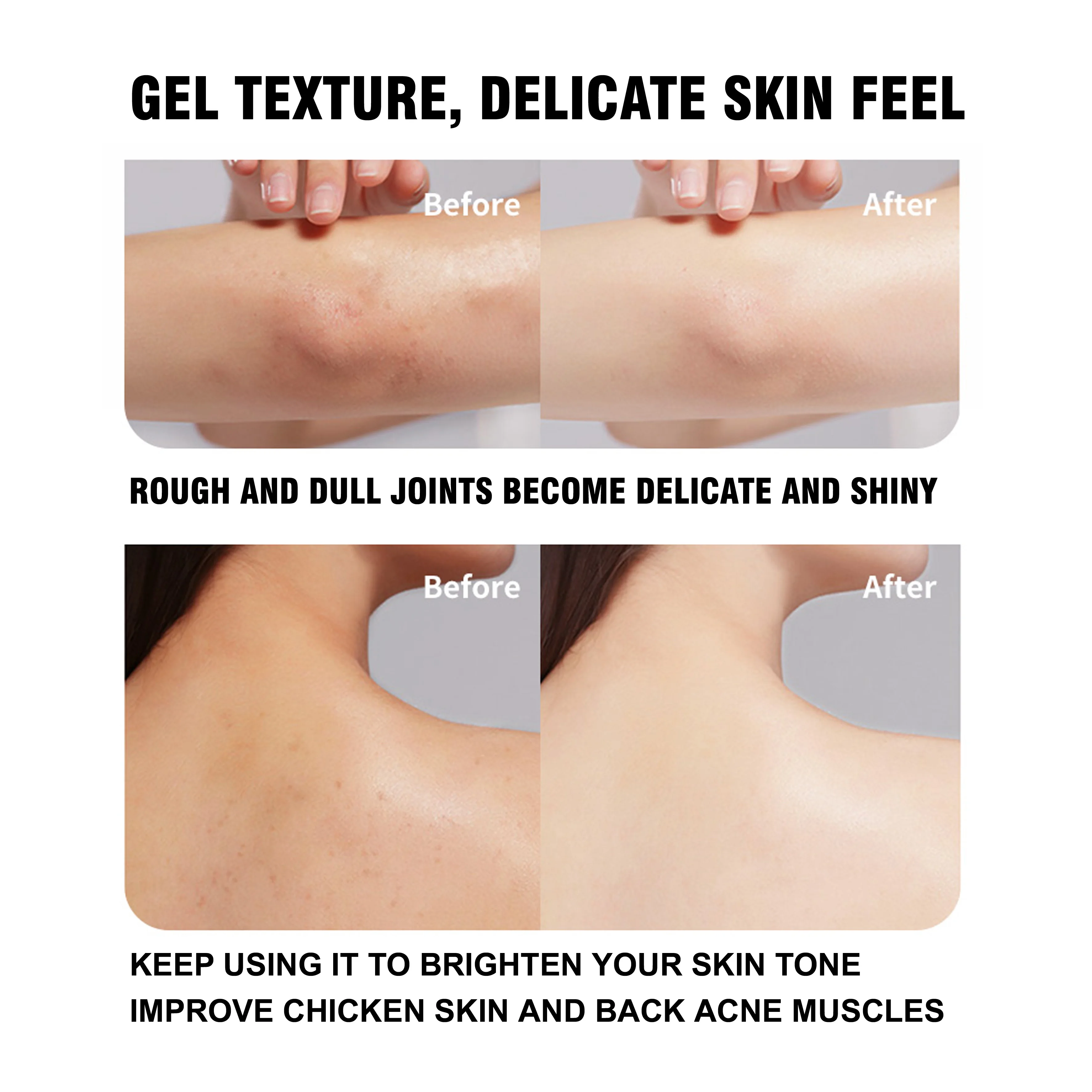 ROUSHUN VC EXFOLIATING SCRUB Vanilla Almond VITAMIN C VEGAN LIGHTENING BODY SCRUB