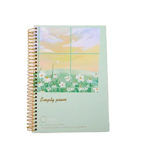 Printing 2026 Hardcover A5 Spiral Paper Note Book Diary Journal Agenda