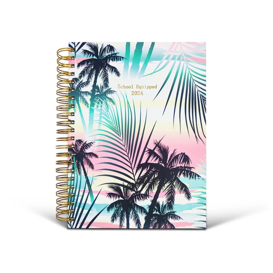 Custom logo Paper Planner Personalized School Office Supplies Custom logo A5 Hardcover Diary Journal Teacher Lesson Planner