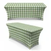 Checkered-Light Green