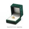dark green ring box