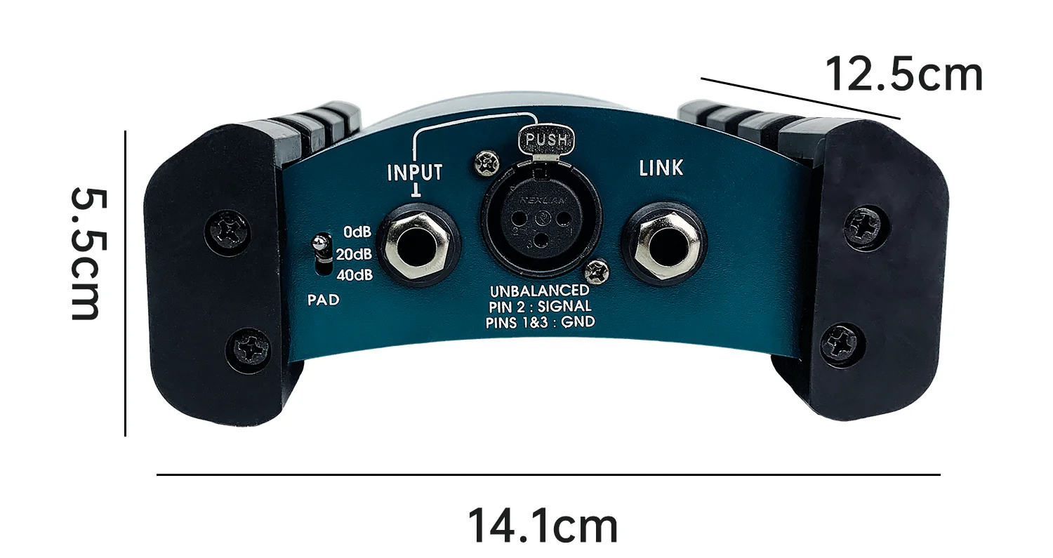 AR133 Active DI Box - Superior Performance for Studio & Stage