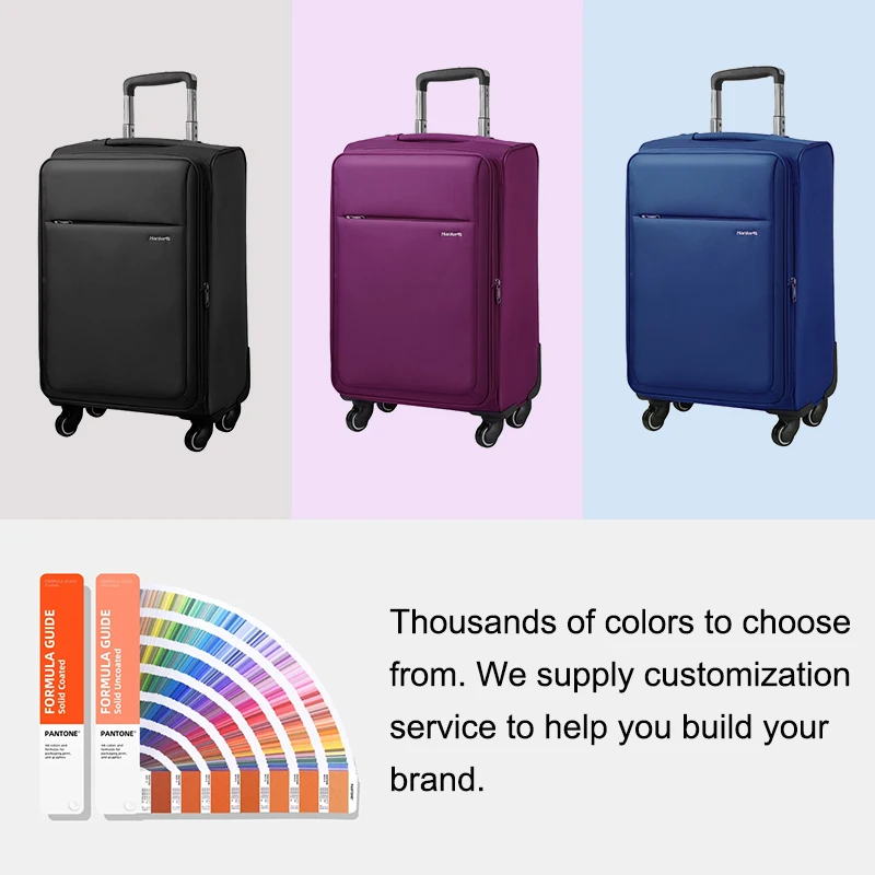 China Manufacturer Travel Suitcase Luggage Bag Custom Logo