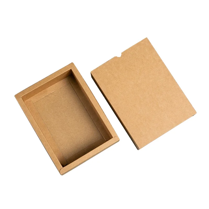 Wholesale Kraft Paper Drawer Box 