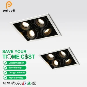 PULUOTI CE CB Certified Spot Led Encastrable High Brightness MR16 GU10 20W-40W AC85-240V Dimmable for Various Lighting Needs
