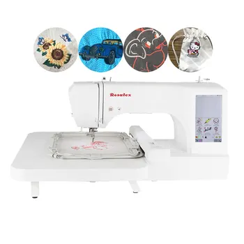 Rosatex Es6 Supermarket Suppliers Flat Embroidery Machine Easy To Operate Embroidery Sewing Machine