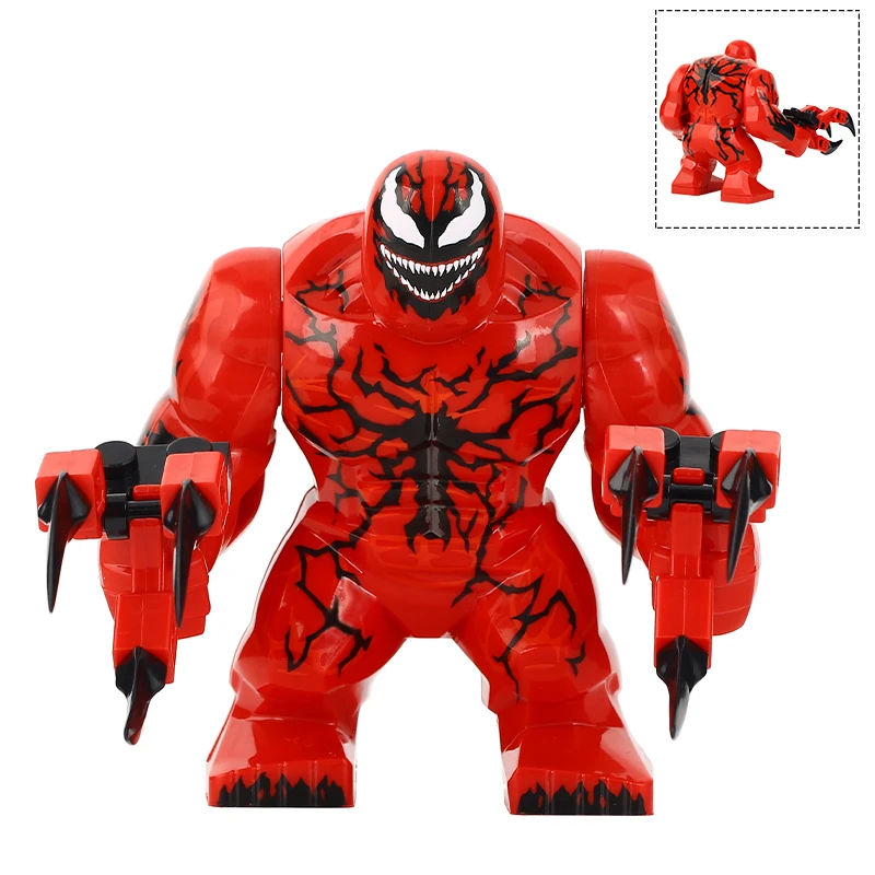 Big Super heroes New X0327 Venom Carnage Serum Riot action mouth tongue  building blocks toy children puzzle Diy gift| Alibaba.com