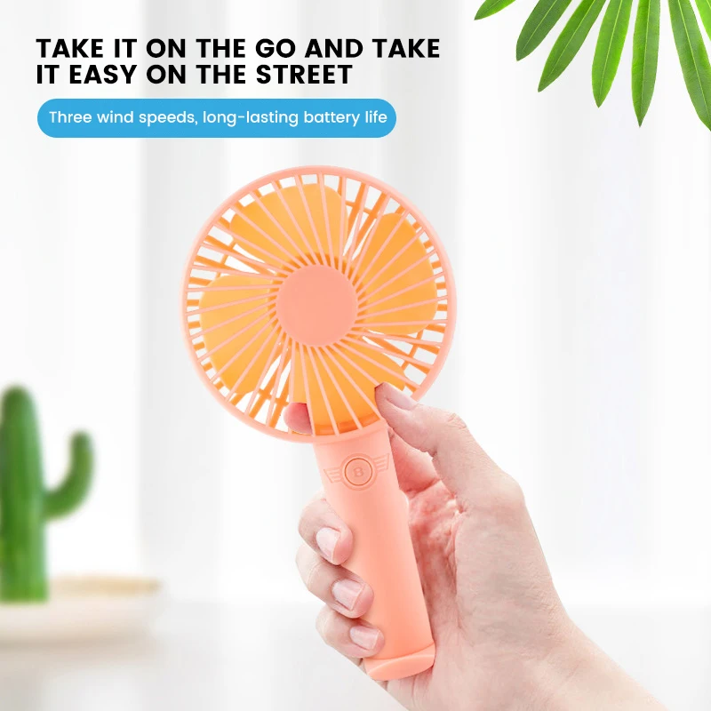 Summer Battery Charging Cooling Spray Usb Portable Electric Hand Held Rechargeable Mini Small Air Battery Ceiling Fans