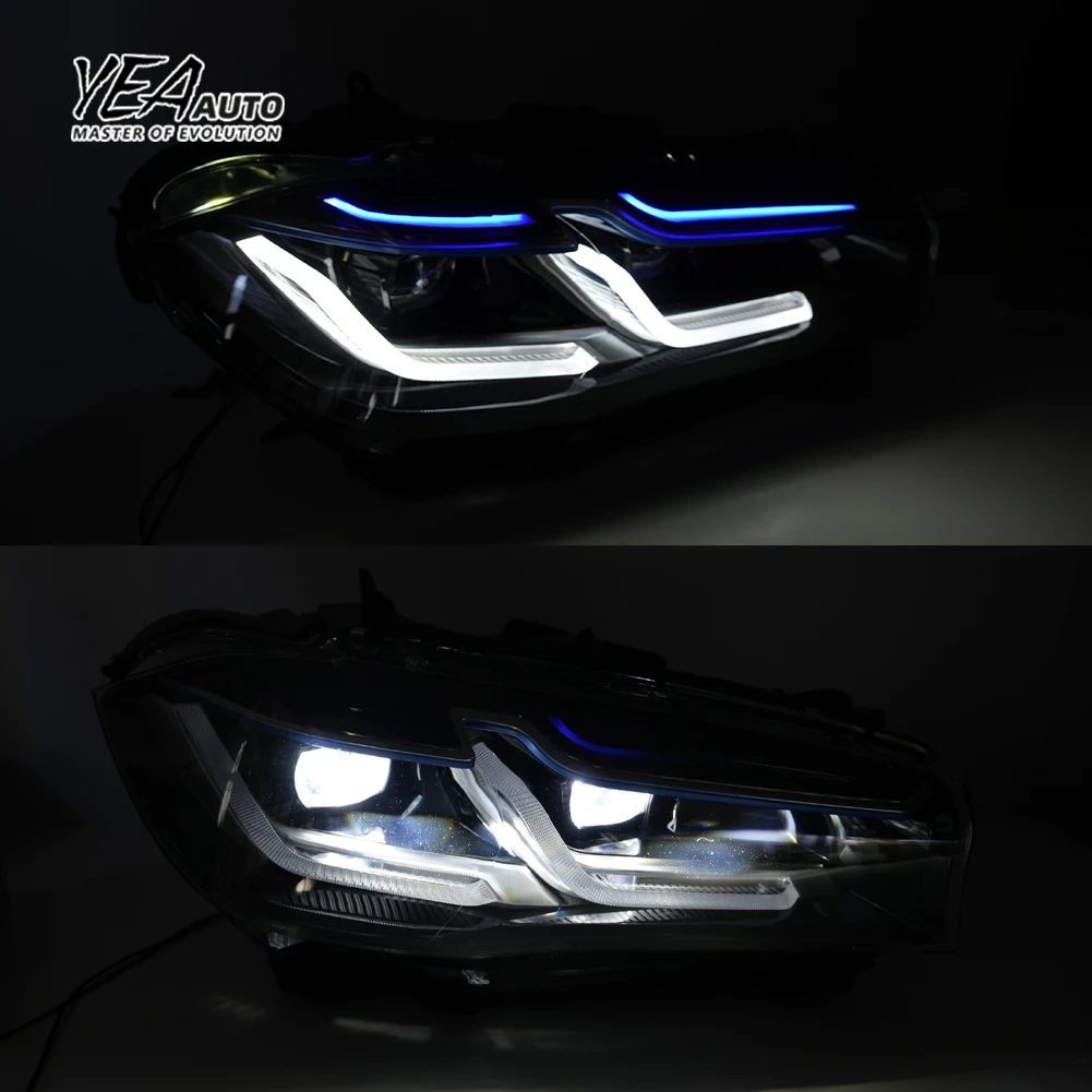 product upgade to g30 lci style laser head light led for bmw x5 f15 headlights 2014 2015 2017 x6 f16 led headlight plug and play-22