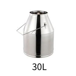 Cubo de Leche de Acero Inoxidable de Primera Calidad, Contenedor de Almacenamiento para Leche de Vaca y Cabra, Cocina, Arroz, Cereales, Granos, Café, Harina