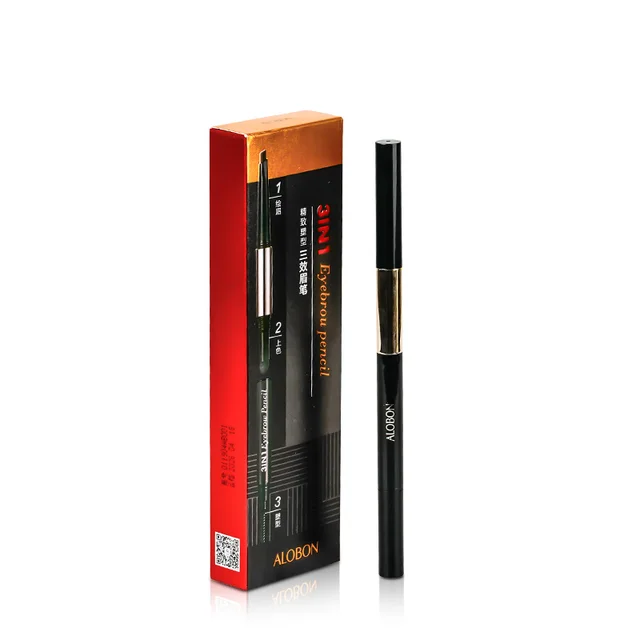 Alobon 6 in 1 Eyebrow Pencil Eyeshadow Eyeliner Mascara Eye Serum Long Lasting Waterproof Makeup Gift Set - Image 5