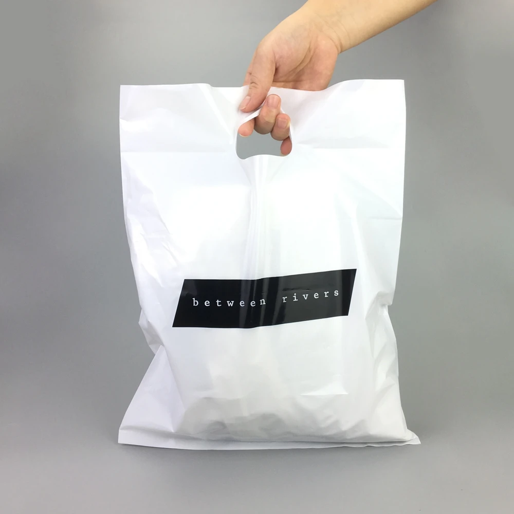 Amazon.com: 100 Large Plastic Grocery T-Shirt Bags - Plain White 12