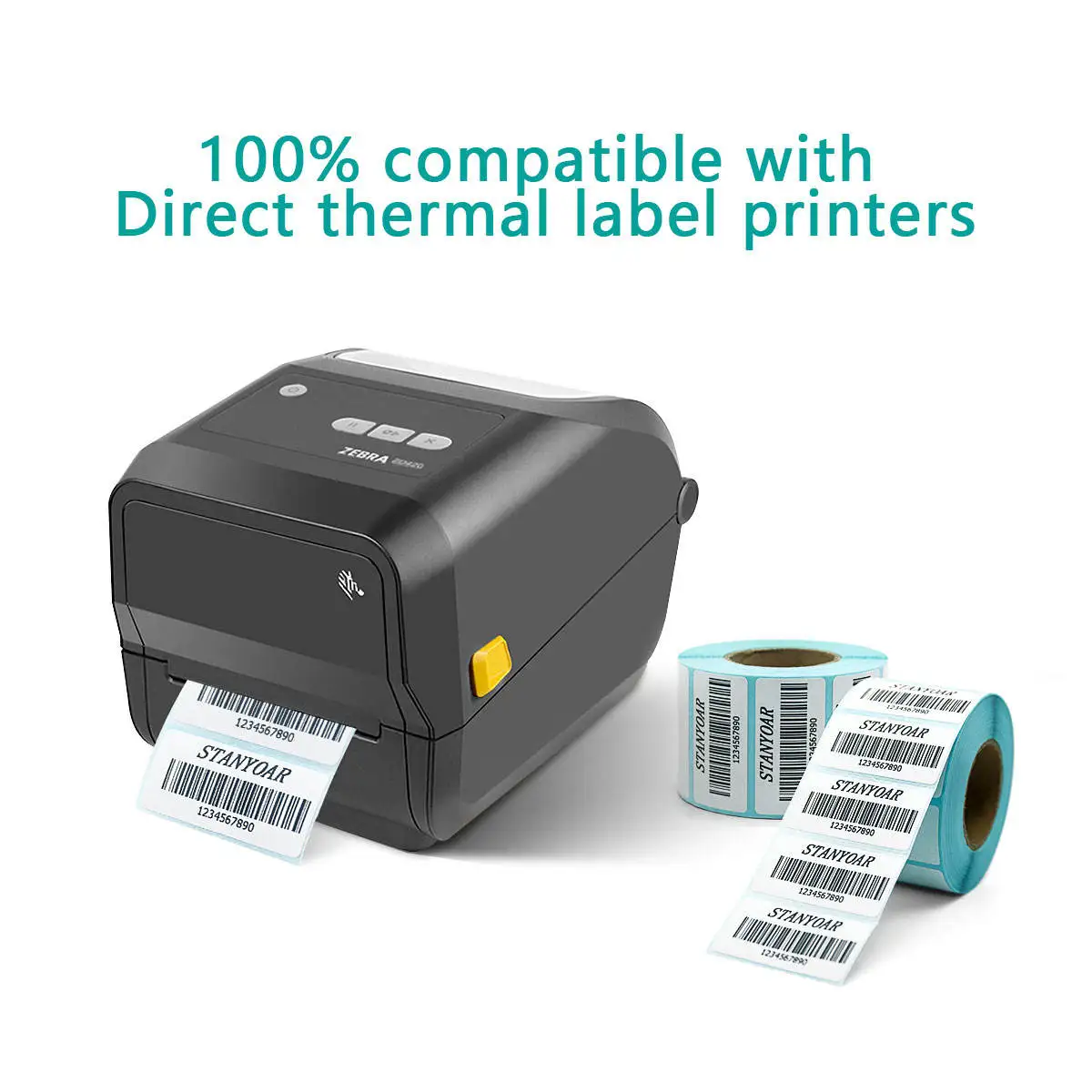 Thermal Labels Custom Custom Wood Free Thermal Paper Labels 100x150mm for Shipping Factory ...