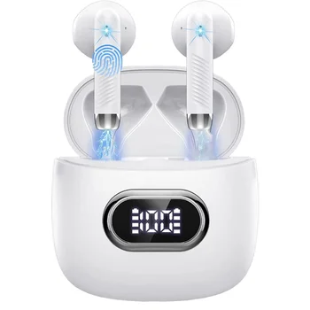 TY-90 True Wireless  Headset In-Ear Wireless Headset Comfortable Wear Gaming Noise Canceling Sports Headphones TWS Bluetooth 5.4