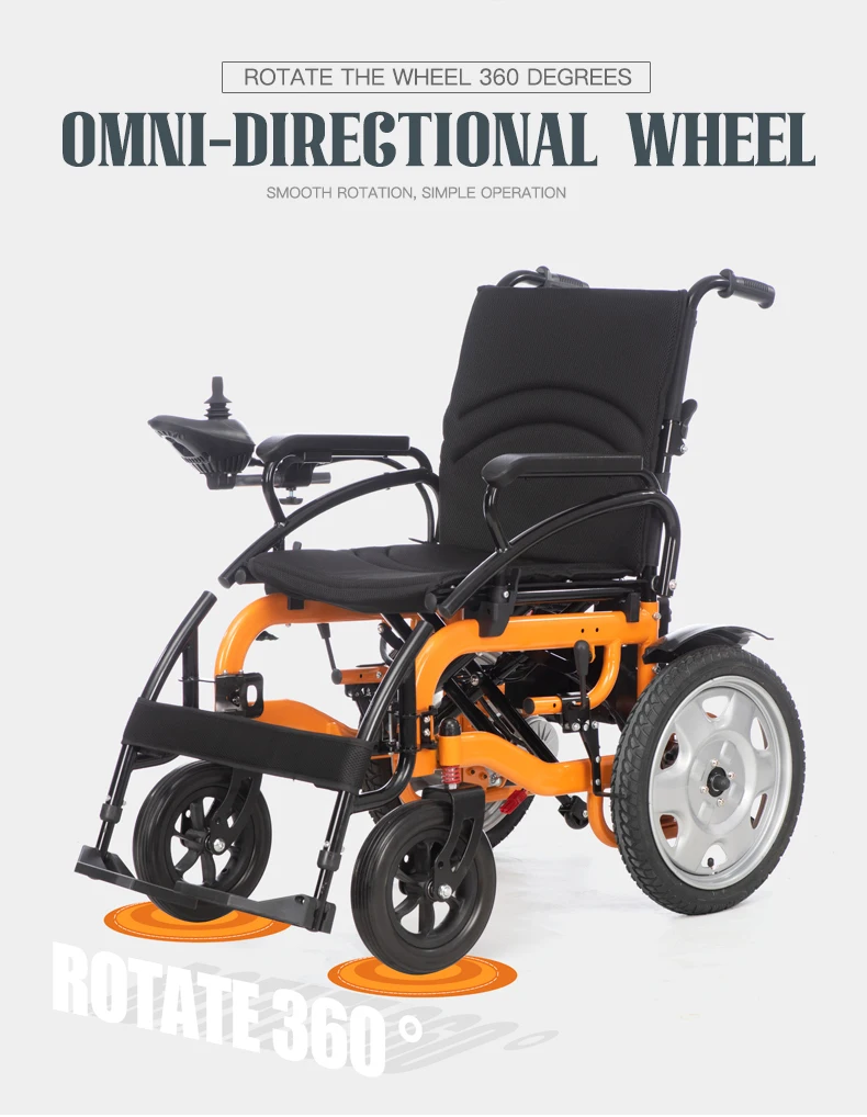Cheapest Portable Folding Lightweight Power Wheelchair Motorized