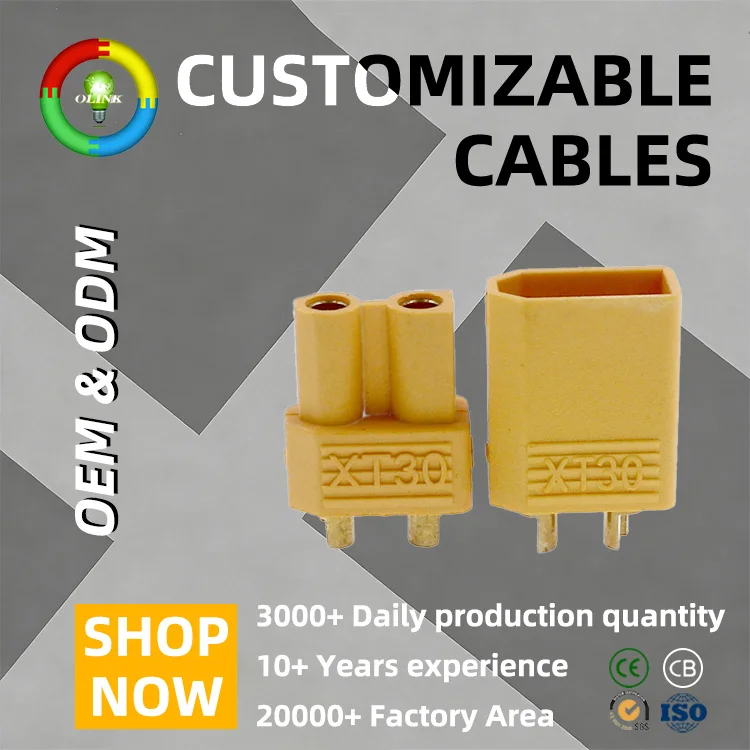 Cavo di ricarica da XT30 femmina a Banana plug 4mm
