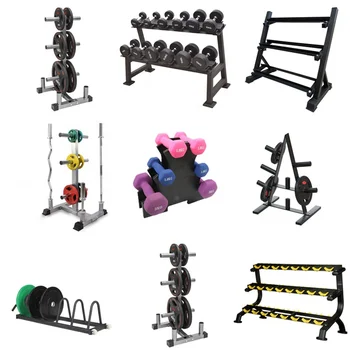 安定したダンベルラックホルダースタンドジムフィットネス機器ヘックス