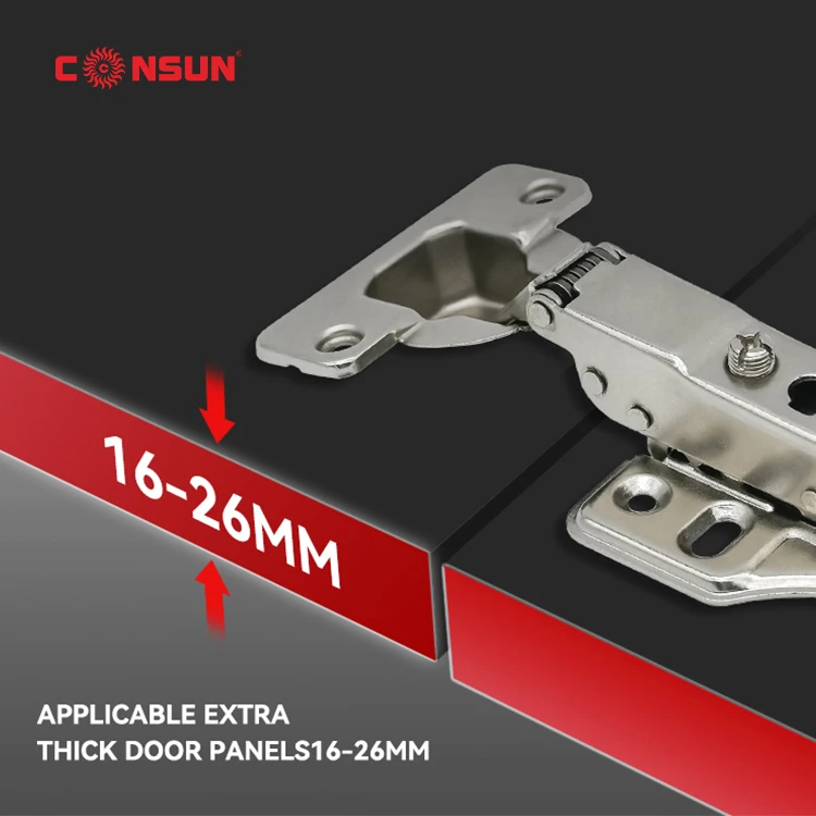 Factories Hydraulic Soft Closing Buffering Custom Cabinet Door Hinge Kitchen Furniture