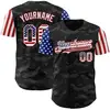 Camuflaje Negro Bandera Americana 02