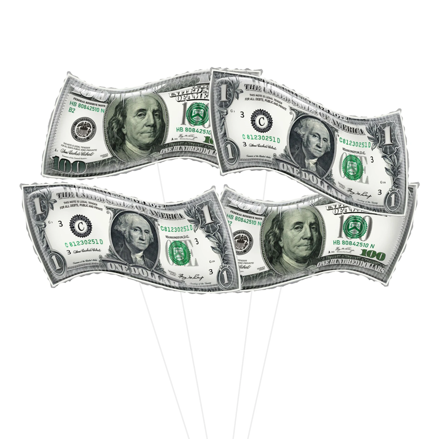 Money Dollar Balloon Dollar Bill Balloons Play Money Casino Las Vegas Party  Decor