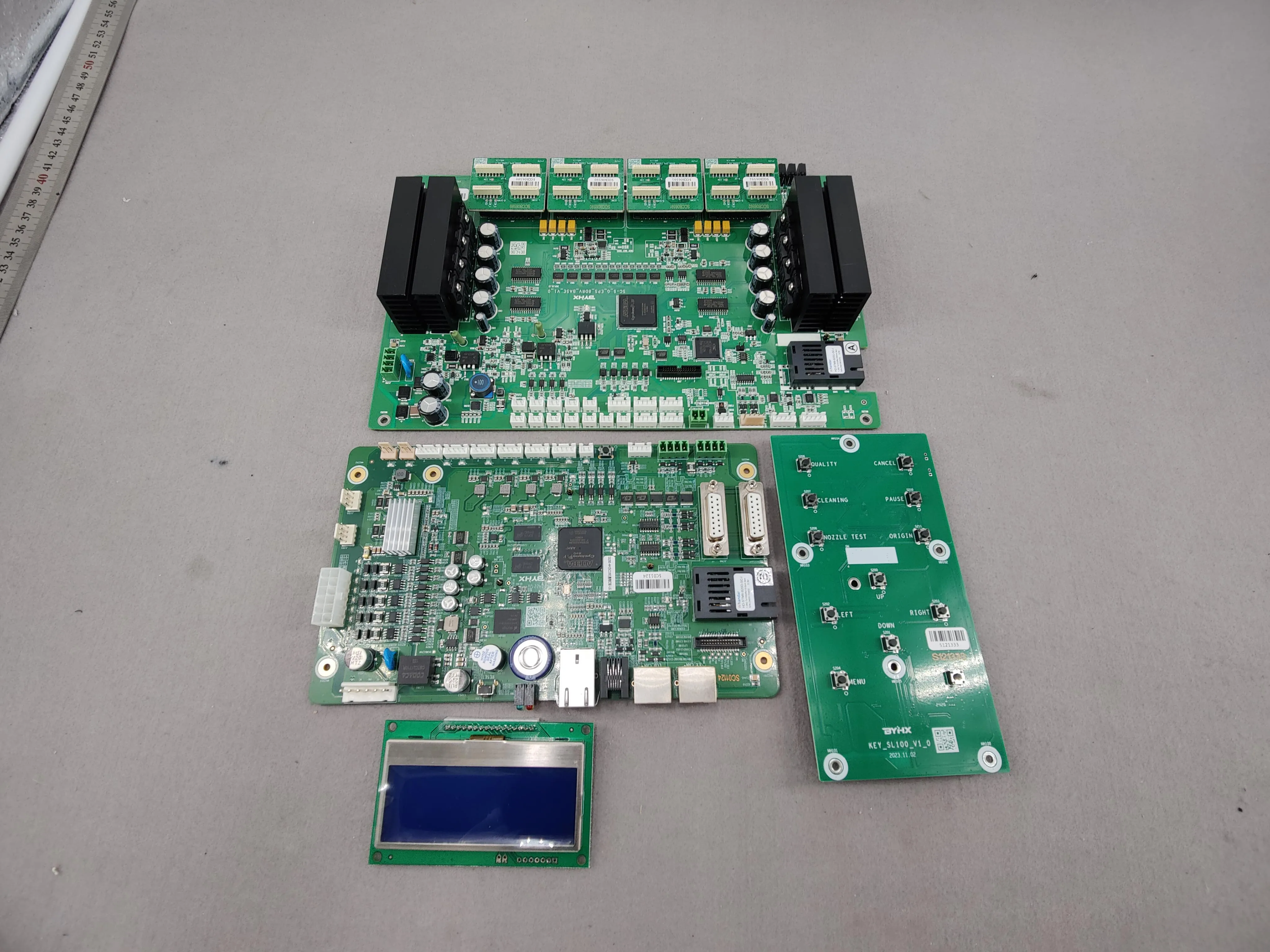 LETOP Technology Supports BYHX I3200 4-Head Inkjet Printer with New Mainboard Kit BYHX Board