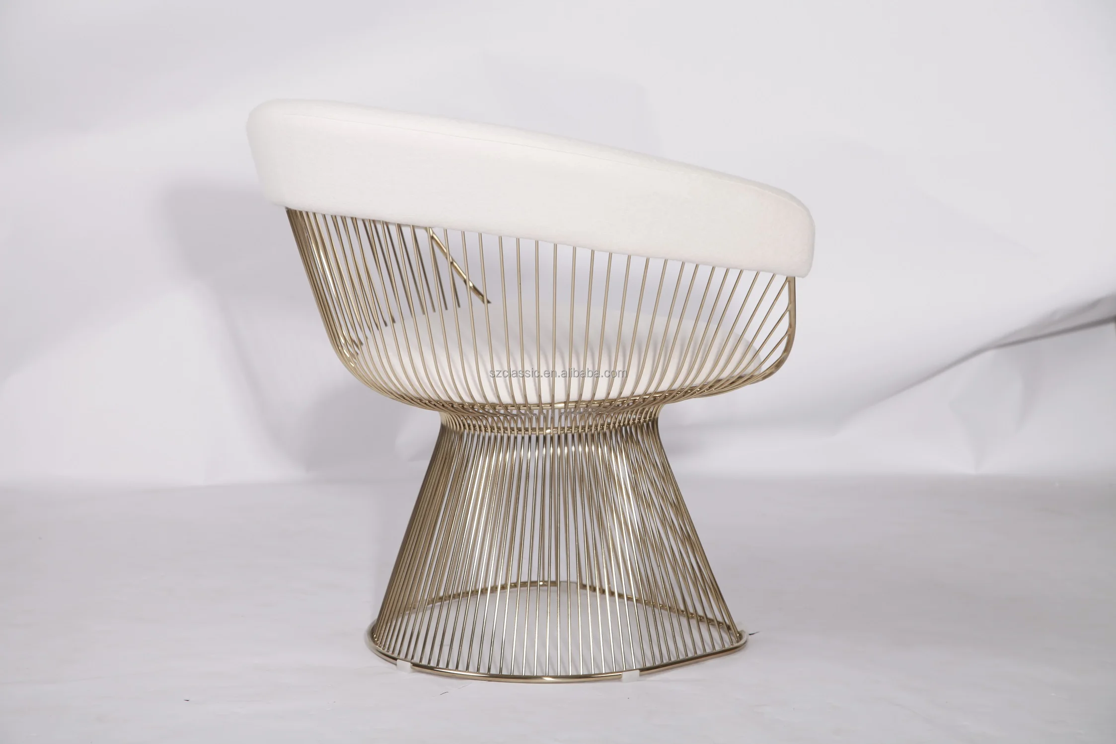 Warren platner 3d chair dining model turbosquid