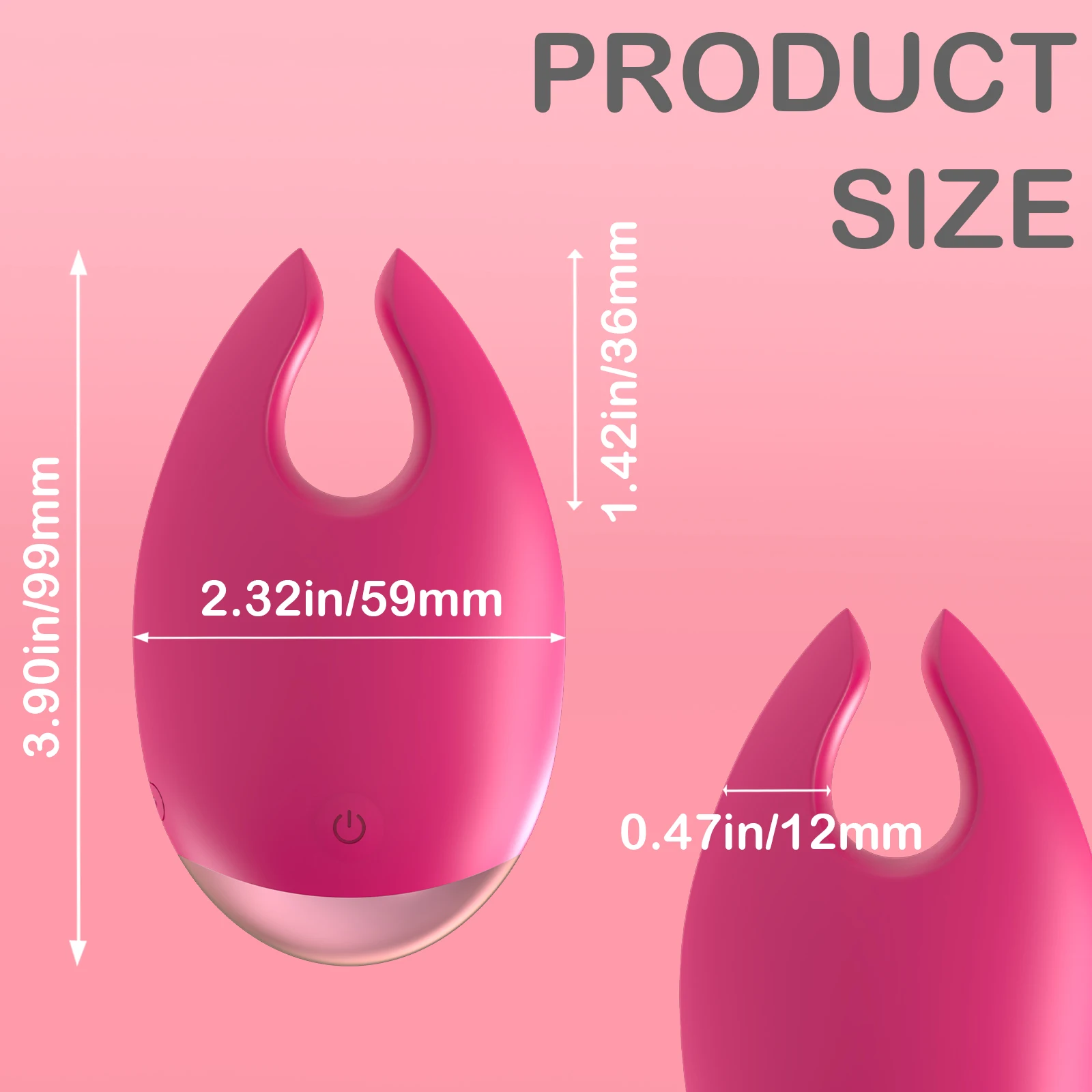 Rechargeable Nipple Vibrator Adult Sex Toys for Women, Nipple Clamps for  Sex Pleasure, Female Men Couples Nipple Sex Toys
