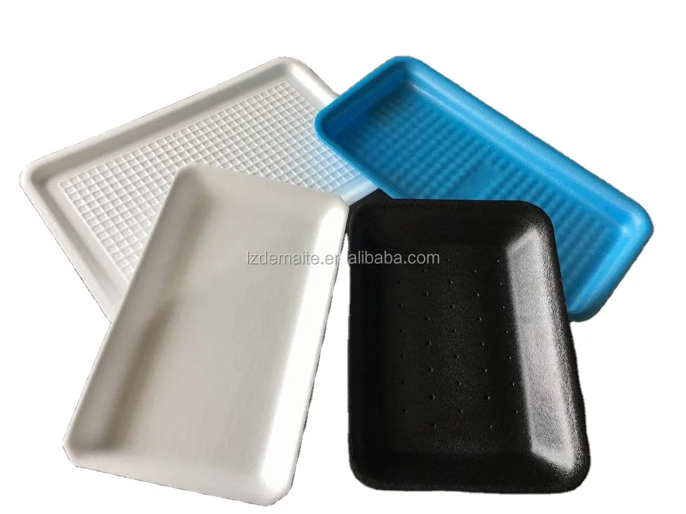 Custom Food Packaging Eco Friendly Polystyrene Processor Foam Tray
