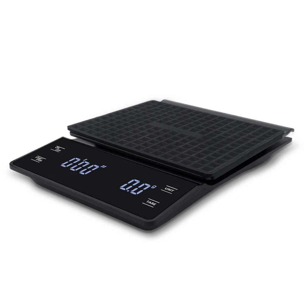 Portable Electronic Digital Coffee Scale With LED Display Precision Timer  Household Kitchen Weight Scale 3KG Accuracy Accessorie