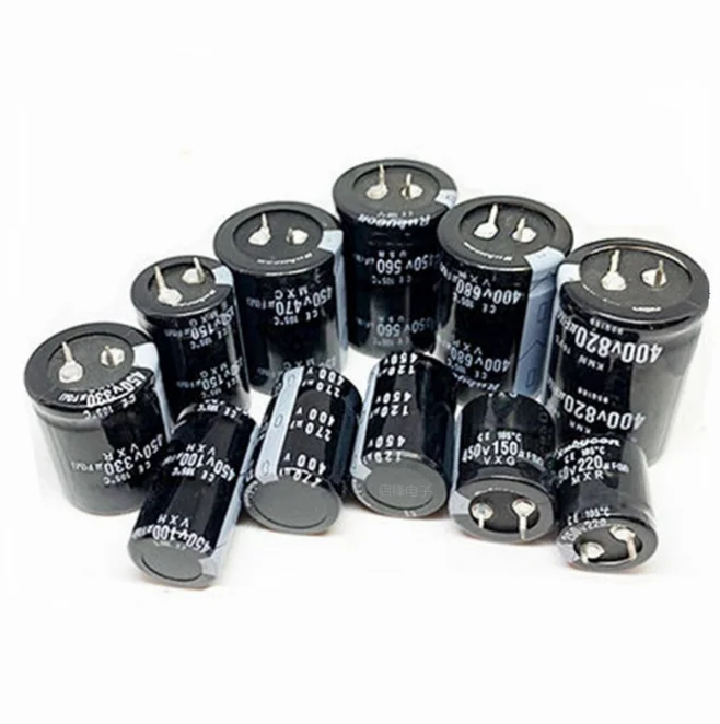 20 Condensatori Elettrolitici In Alluminio Alta Frequenza 400V 22uF - ESR