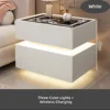 White_Wireless Charge + LED