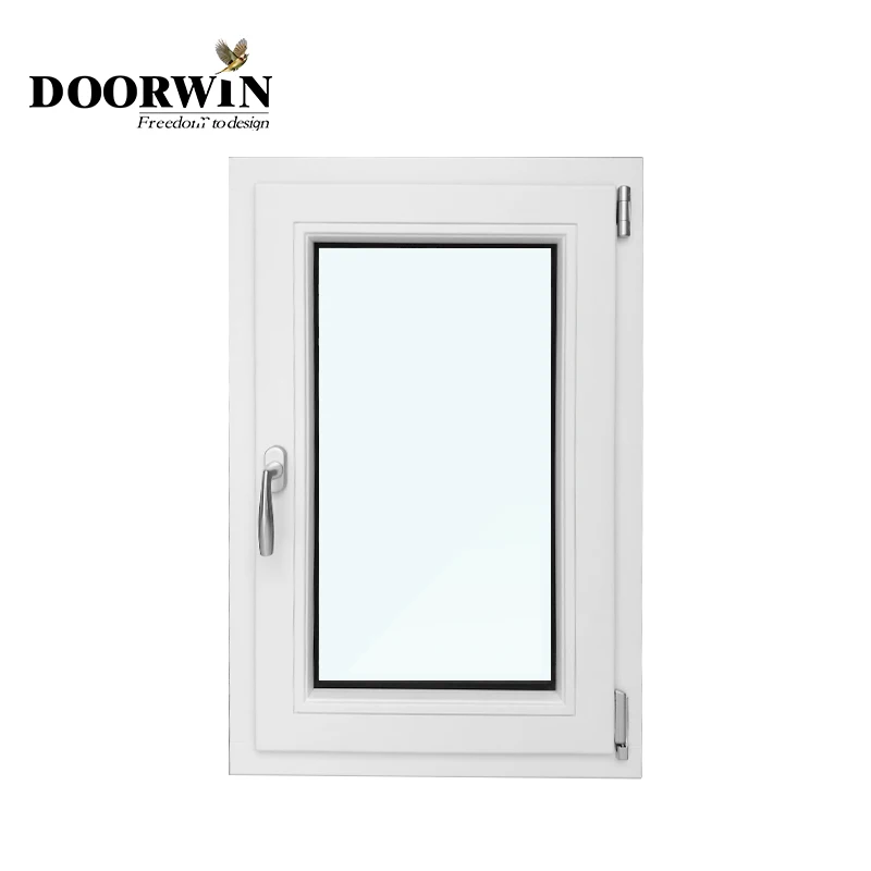 American Design Modern Wood Design Grill Double Glazing Tilt Turn