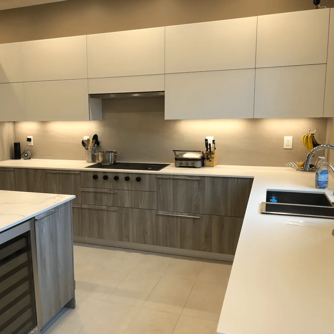 Otobi wood simple designs furniture kitchen in bangladesh NE08