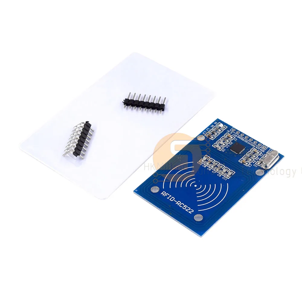 MFRC522 + White Card + Pin Headers MFRC-522 RFID RF IC Card Sensor Module