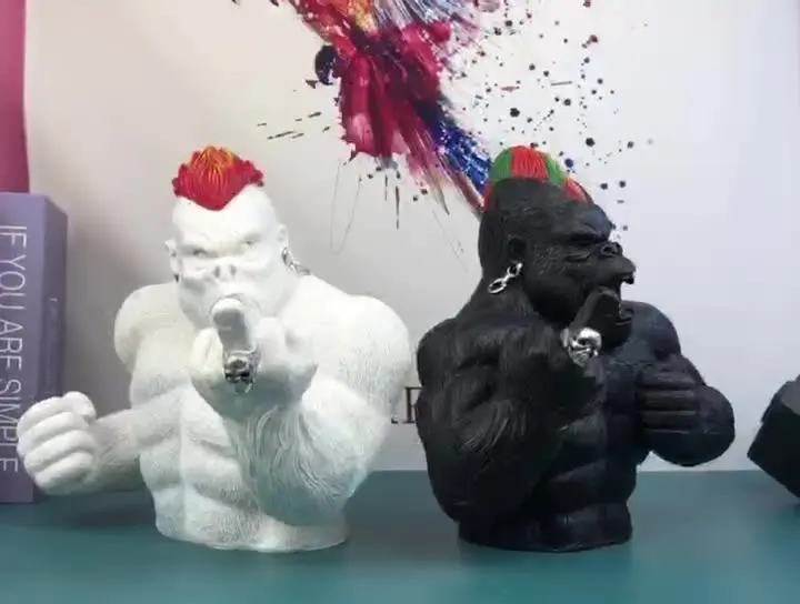 ☆希少レアティム・ツイDa Ape Bling赤色ゴリラフィギュア