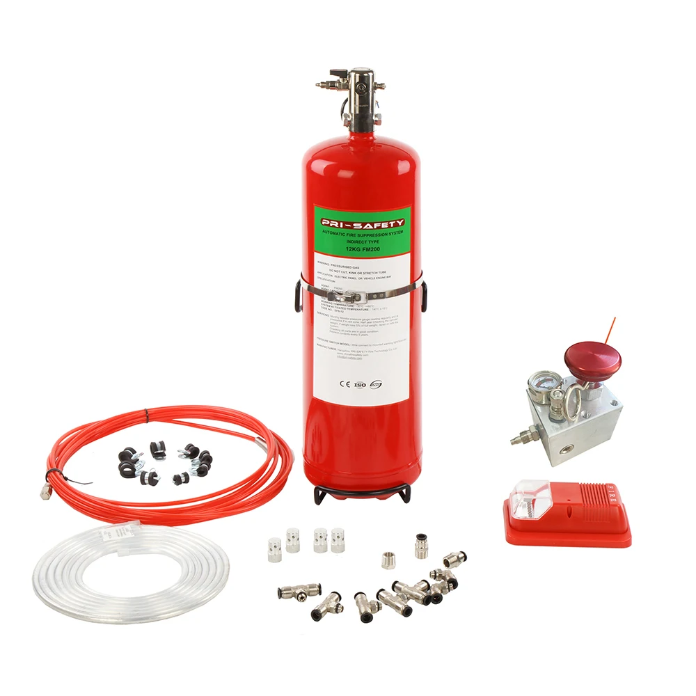 Detection Tube Fire Suppression System for Electrical Panel