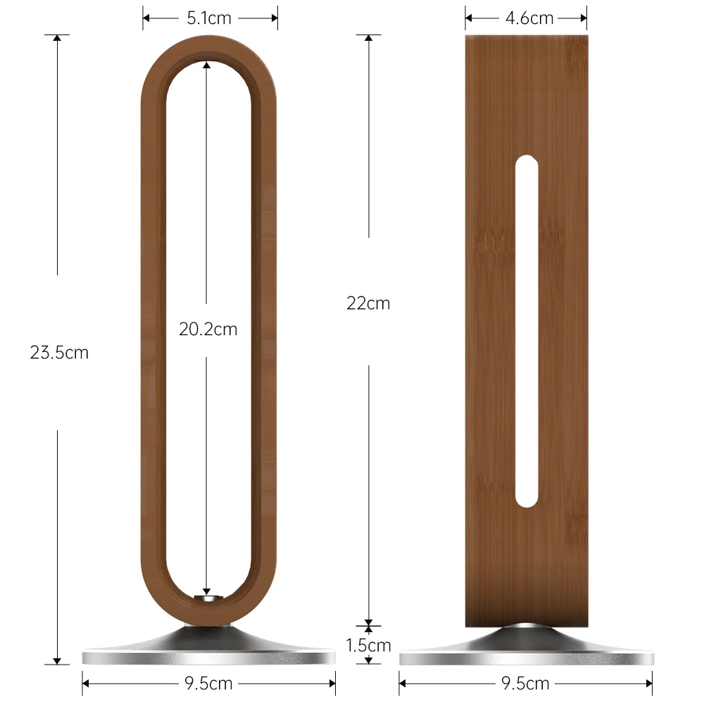 Alyvisun Supporto Cuffie [Base pesante e altezza maggiore] Porta Cuffie