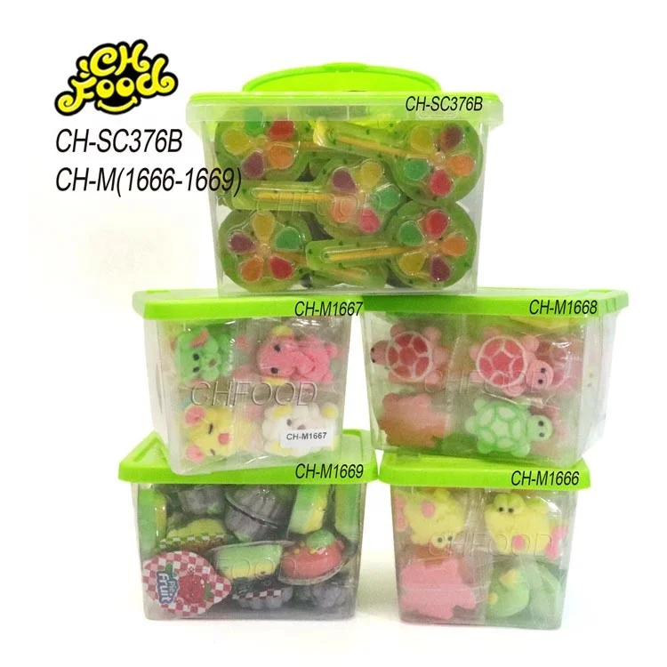 Custom Cute Marine Animal Fish and Turtles Shaped Marshmallow Candy Wholesale and OEM Cartoon Shape Halal Sweets Cotton Candy