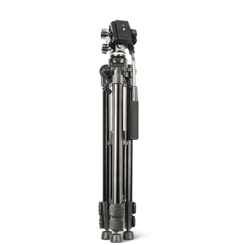 Q332 New Aluminum Alloy Tripod Stand 165cm Video Camera Tripod Stand With Panoramic Handle Head 8kg Load Digital Camera Stative detail image
