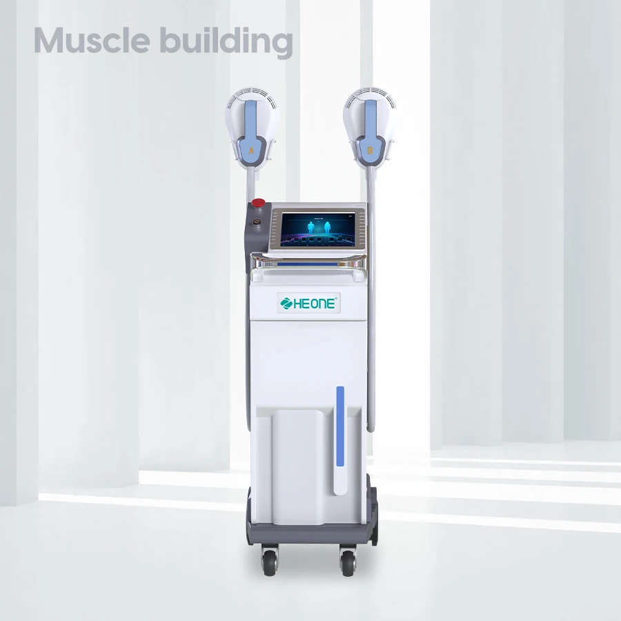 Устройство для снижения целлюлита RF устройство формирования мышц с 4 ручками сжигания жира скульптурирования тела без