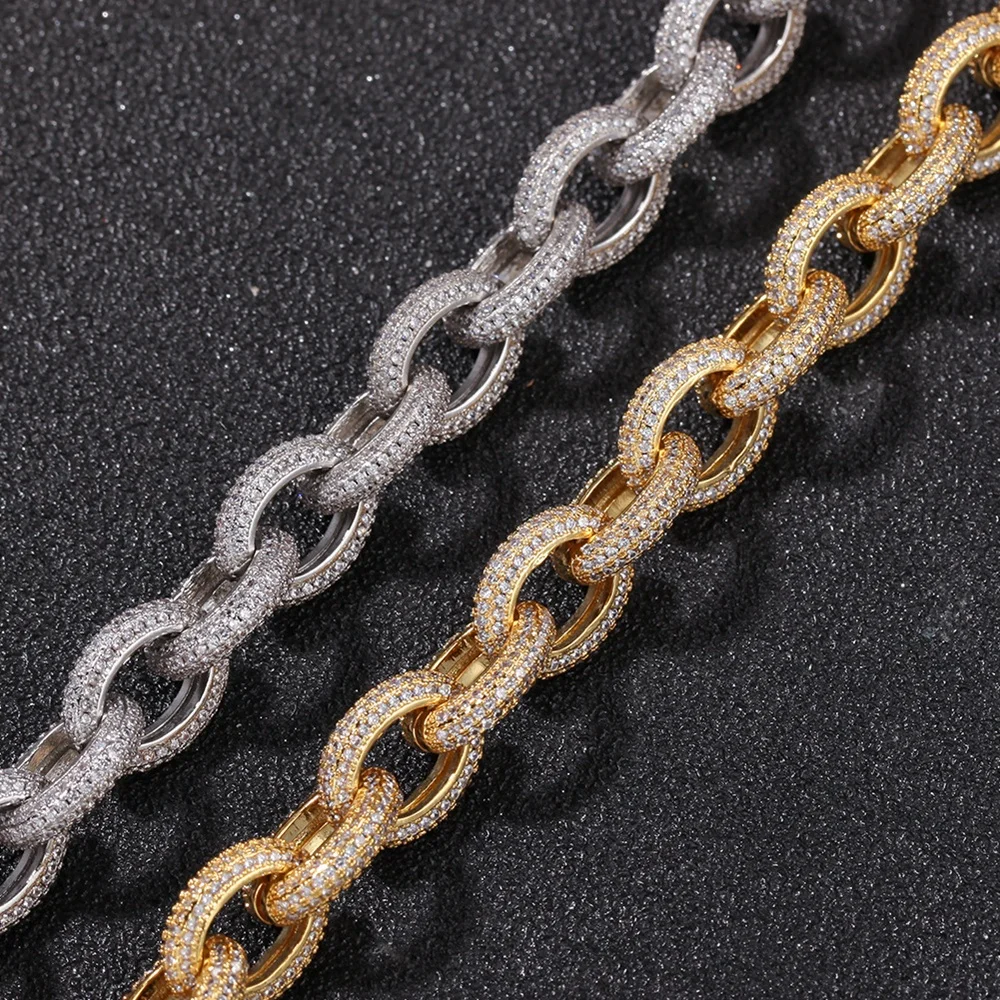 Gold Plated Chunky Rolo Chain 